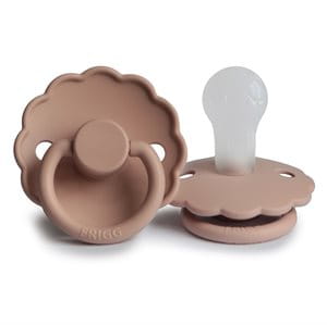 FRIGG smoczek 0-6m. Daisy silikon blush