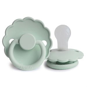 FRIGG smoczek 0-6m. Daisy silikon Seafoam