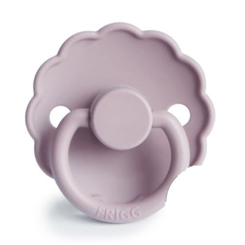 FRIGG smoczek 0-6m. Daisy silikon Soft lilac