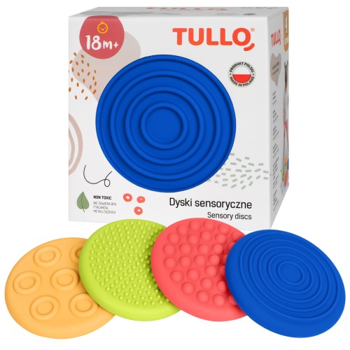 Tullo Dyski sensoryczne 4 faktury 615