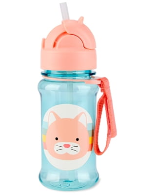 Skip Hop Bidon ze słomką Tritanowy KOT 355ml ZOO Tritan