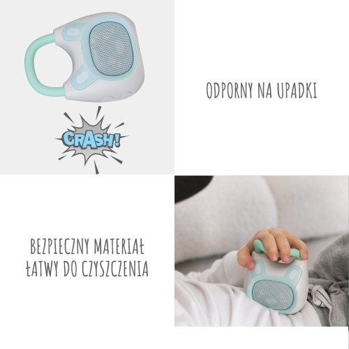 Alilo Pocket Bunny K1 Odtwarzacz MP3 z Bluetooth  niebieski
