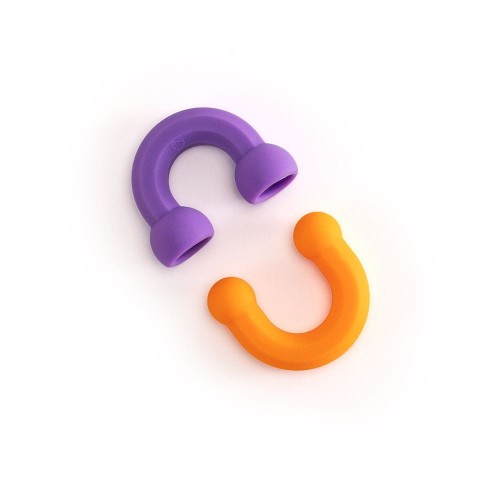 Fat Brain toys Plip Półokrągłe Klocki silikonowe
