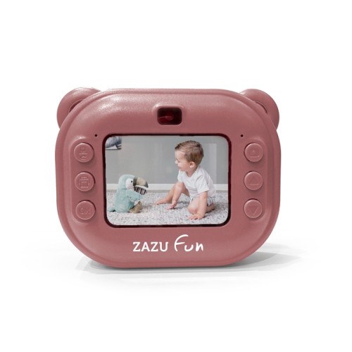 Zazu Fun Aparat Cyfrowy dla Dzieci z Drukarką Pink