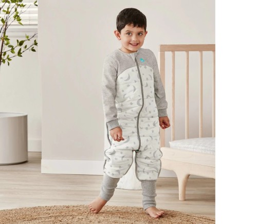 love to dream Piżama 12-24 m. 2.5 TOG księżyce biała