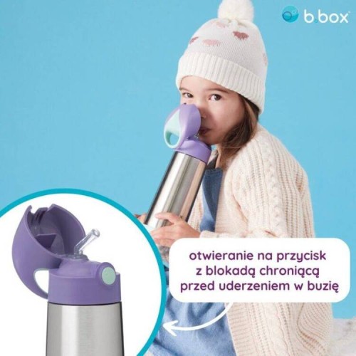 B.BOX bidon termiczny 500ml. Lilac Pop