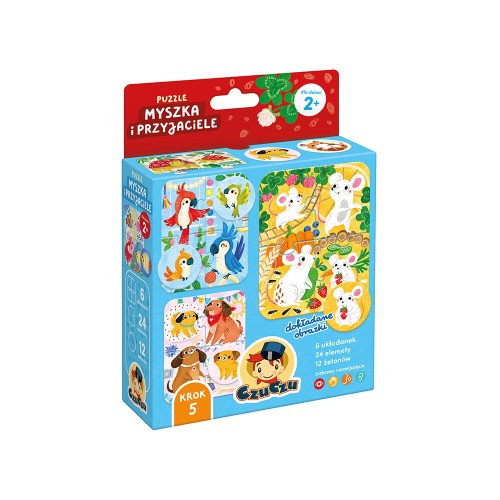 CzuCzu Puzzle  MYSZKA I PRZYJACIELE  2+