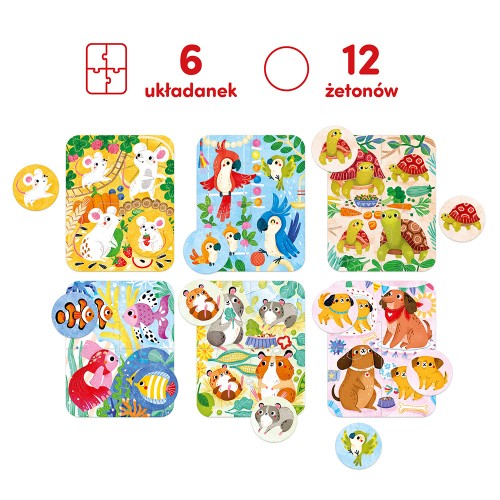CzuCzu Puzzle  MYSZKA I PRZYJACIELE  2+