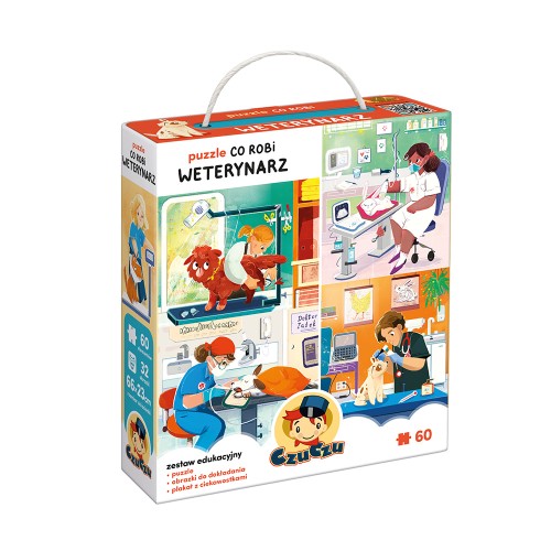 CzuCzu Puzzle Co robi Weterynarz 4+