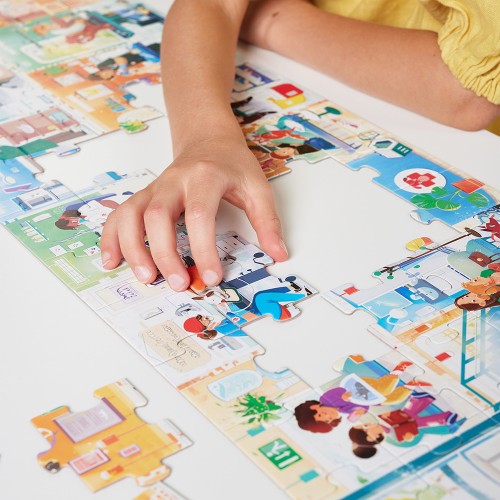 CzuCzu Puzzle Co robi Weterynarz 4+