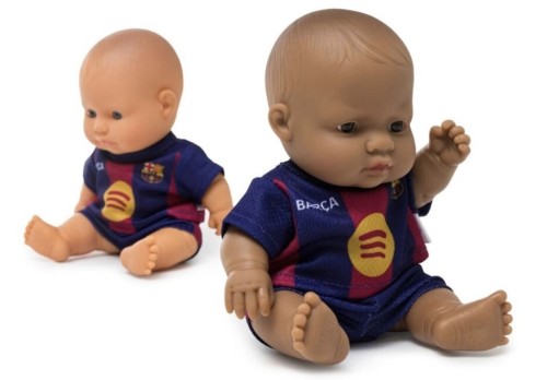 Miniland Lalka FC Barcelona chłopiec latynos 21cm