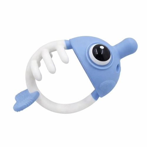 Mombella Mombella Gryzak Uspokajajacy Rybka 3w1 blue