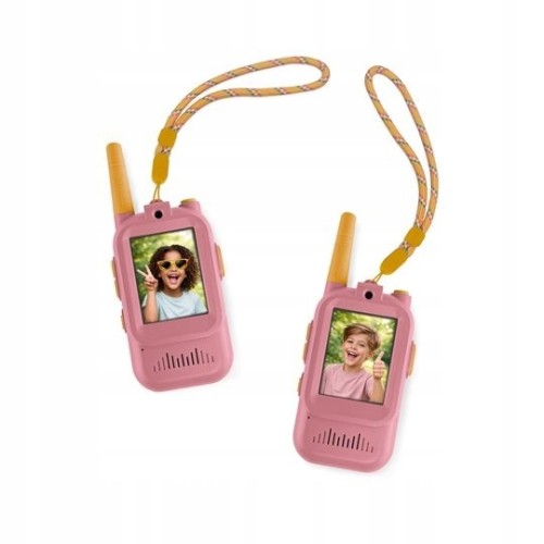 Zazu Fun Video Walkie Talkie dla Dzieci pink