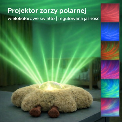 Zazu GAIA Projektor Zorzy Polarnej Beige