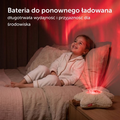 Zazu GAIA Projektor Zorzy Polarnej Beige