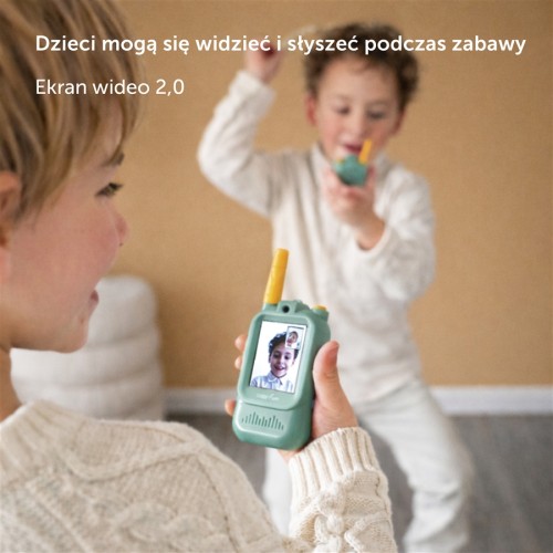 Zazu Fun Video Walkie Talkie dla Dzieci Beige