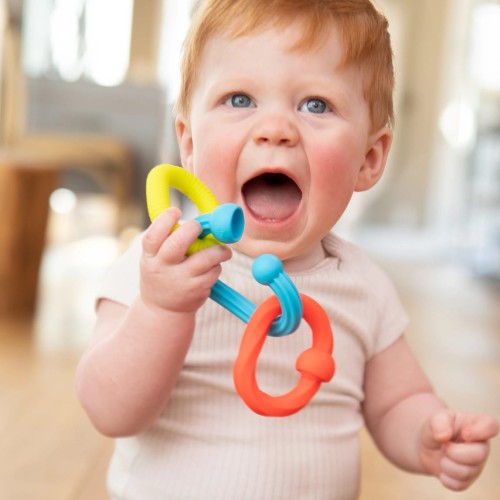 Fat brain Toys Plip Bobo Kółeczka gryzak silikon