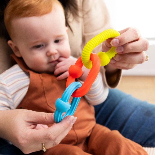 Fat brain Toys Plip Bobo Kółeczka gryzak silikon