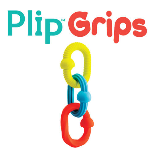 Fat brain Toys Plip Bobo Kółeczka gryzak silikon