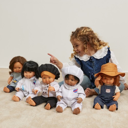 Miniland Ubranko dla lalki 38 cm  Strój farmera