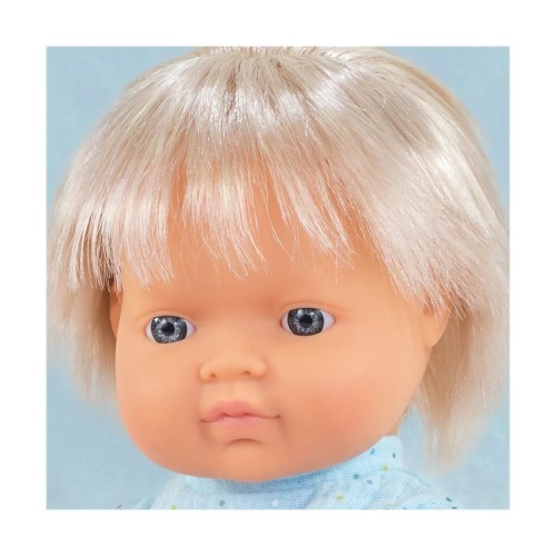 Miniland Lalka chłopiec Europejczyk 38 cm Blond włosy My Friends & Me