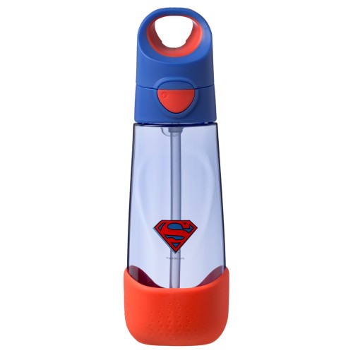 B.BOX Tritanowa butelka bidon 600 ml ze słomką SUPERMAN