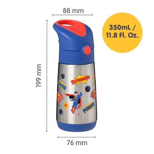 B.BOX bidon termiczny SUPERMAN  350ml.