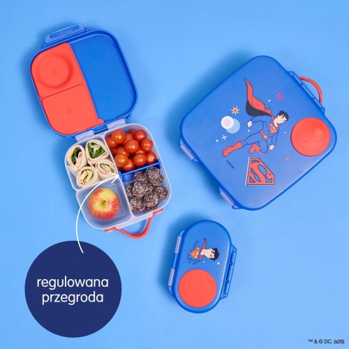b.box Mini Lunchbox śniadaniówka SUPERMAN 1l.