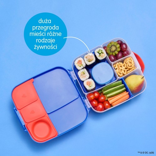 b.box Lunchbox Sniadaniówka SUPERMAN 2l. duża
