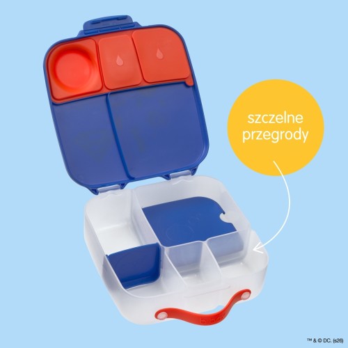 b.box Lunchbox Sniadaniówka SUPERMAN 2l. duża