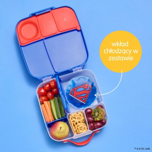 b.box Lunchbox Sniadaniówka SUPERMAN 2l. duża