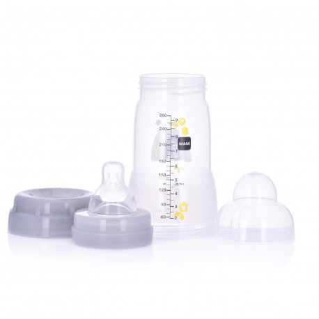 Butelka Mam Baby 260ml Anti-Colic antykolkowa lis blue