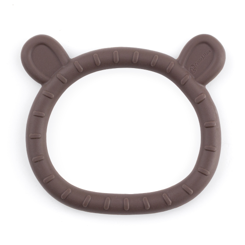 Petite&Mars Silikonowy gryzak Teddy Cocoa