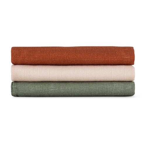 Petite&Mars pieluszki muslinowe 3 szt.zestaw Earth tones