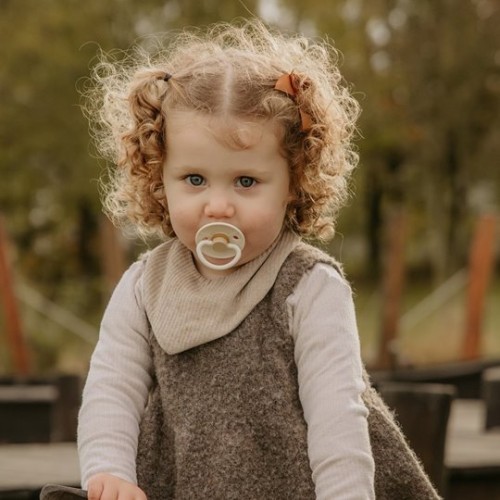 FRIGG Smoczek  2-pak silikon 0-6m Sage / Cream