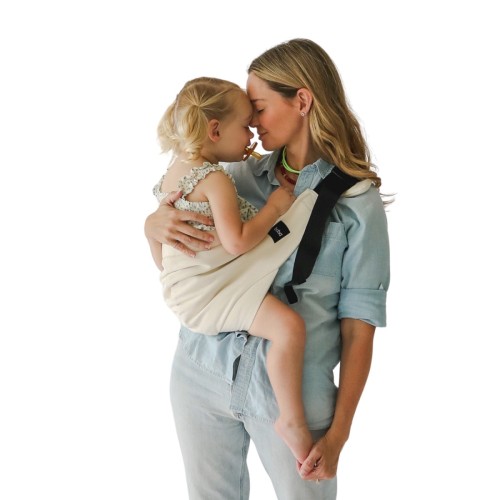 BOBA Nosidełko Boba Buddy Sling Oat  Kremowy