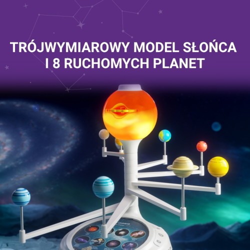 Science Can Układ Słoneczny Interaktywny model 3D  6+ top bright