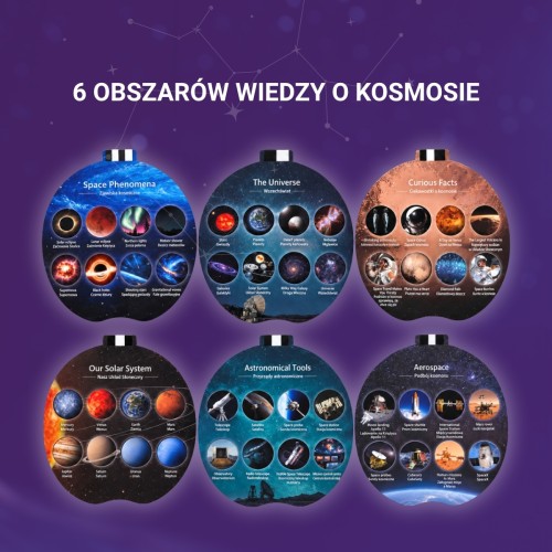 Science Can Układ Słoneczny Interaktywny model 3D  6+ top bright
