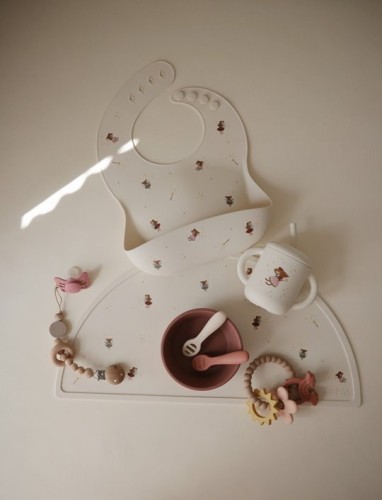 Mushie Śliniak Silikonowy Fairy Mice
