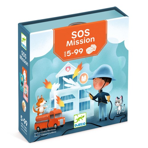 Djeco Gra planszowa SOS MISSION DJ00831