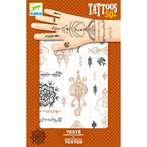 Djeco Tatuaże ORIENTALNE WZORY DJ09914