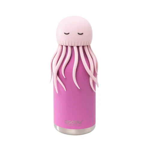 Asobu Butelka termiczna ze słomką Bestie meduza 460 ml