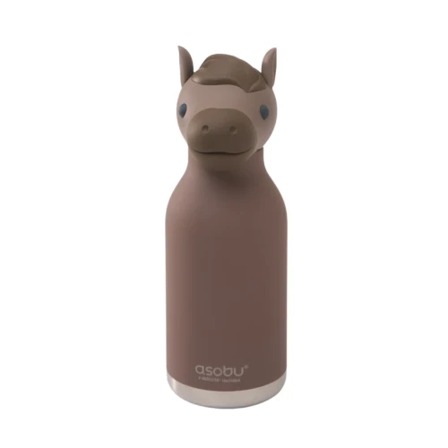 Asobu Butelka termiczna ze słomką Bestie koń 460 ml