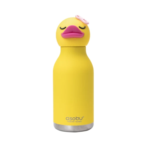 Asobu Butelka termiczna ze słomką Bestie Kaczuszka 460 ml
