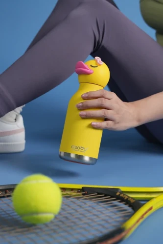 Asobu Butelka termiczna ze słomką Bestie Kaczuszka 460 ml