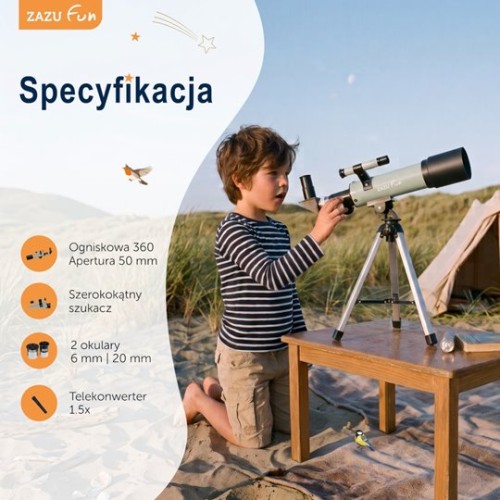 Zazu Fun Teleskop dla dzieci Sage