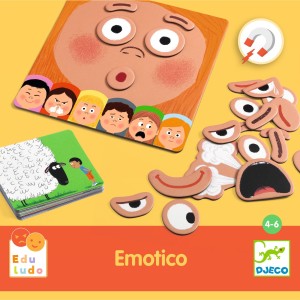 Djeco Gra edukacyjna EMOTICO DJ08196 emocje