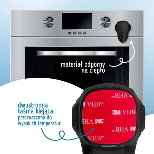 SIPO Zabezpieczenie drzwi piekarnika przed otwarciem przez dziecko