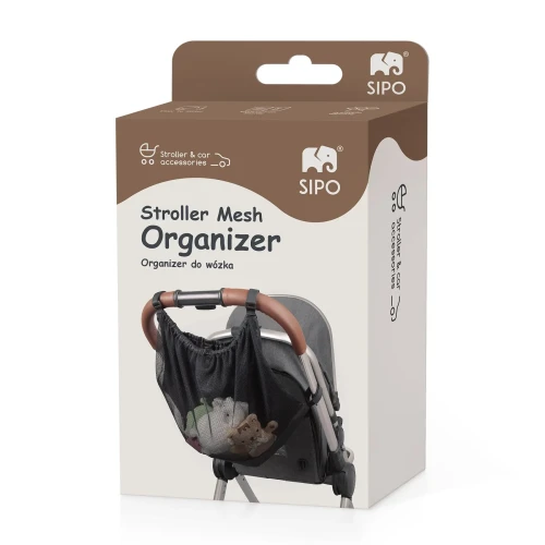 SIPO Siatka organizer do wózka torba do przechowywania XL