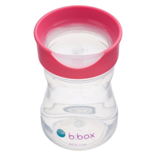 B.BOX Kubek treningowy 240 ml, malinowy